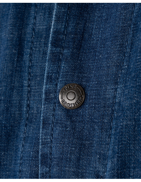 Overall Monteur - Piloot in Denim - 1967 Mechanic Denim Coverall 10oz indigo Pike Brothers