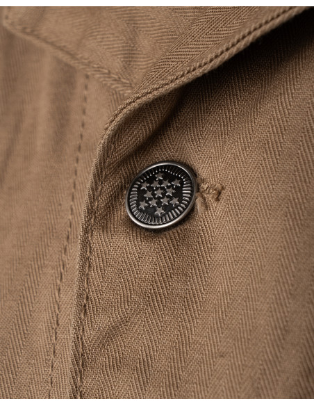 HBT Olive Drab Coverall - 1938 Mechanic Coverall Pike Brothers