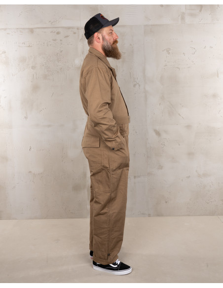 HBT Olive Drab Coverall - 1938 Mechanic Coverall Pike Brothers