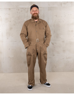 HBT Olive Drab Coverall - 1938 Mechanic Coverall Pike...
