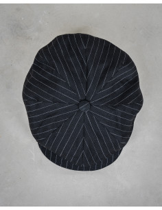 Chicago 1928 Black Newsboy Cap - Pike Brothers 2
