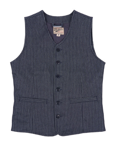 Vest 1905 Hauler Vest blue wabash - Pike Brothers