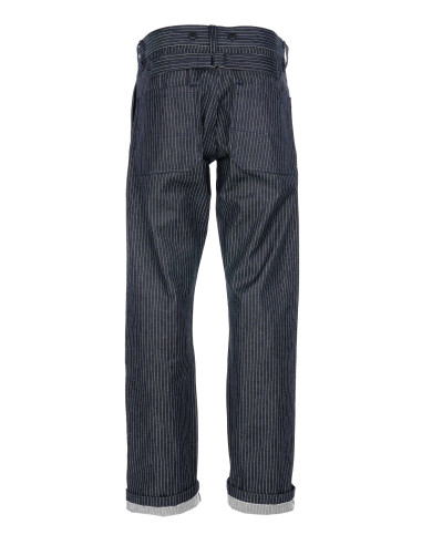 Denim trousers - 1942 Hunting Pant blue wabash...