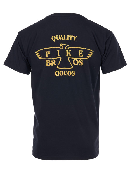 T-shirt 1969 Sports Tee Eagle Black - Pike Brothers