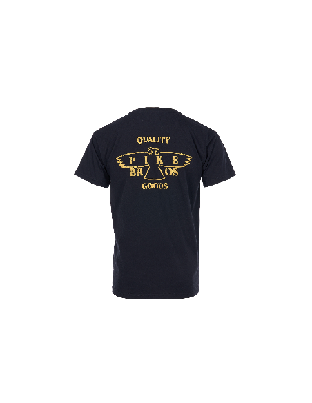 T - Shirt 1969 Sports Tee Eagle Black - Pike Brothers