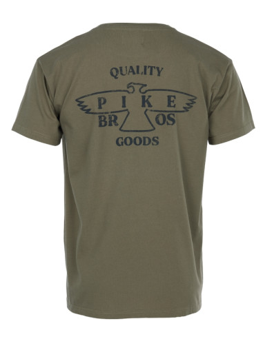 T-Shirt 1969 Sports Tee Eagle Olive - Pike...