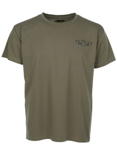 T-shirt 1969 Sports Tee Eagle Olive - Pike Brothers