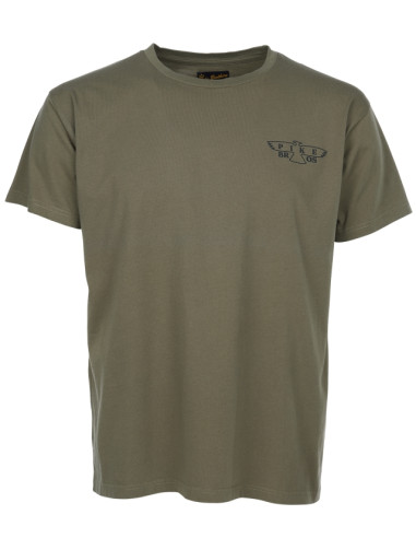 T-Shirt 1969 Sports Tee Eagle Olive - Pike...