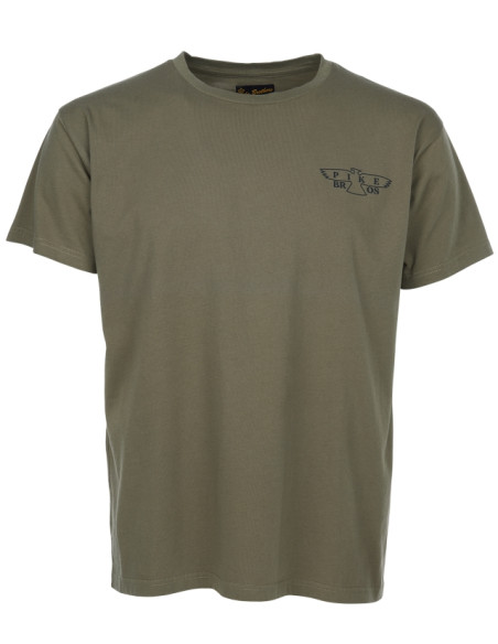 T-Shirt 1969 Sports Tee Eagle Olive - Pike Brothers