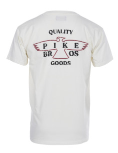 T-Shirt 1969 Sports Tee Eagle White - Pike Brothers 2