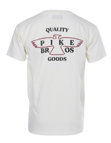 T-shirt 1969 Sports Tee Eagle White - Pike...