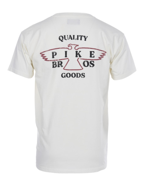 T-shirt 1969 Sports Tee Eagle White - Pike Brothers