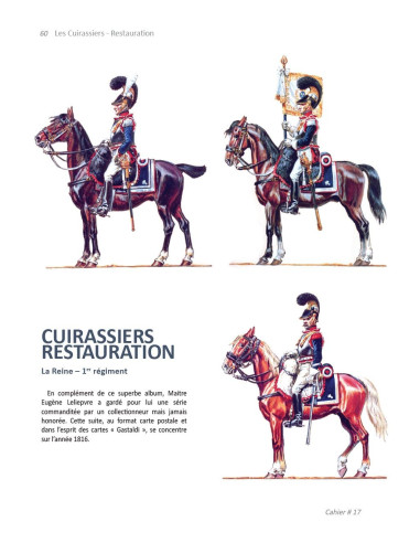 The Cuirassiers under the Restoration 1815-1830...