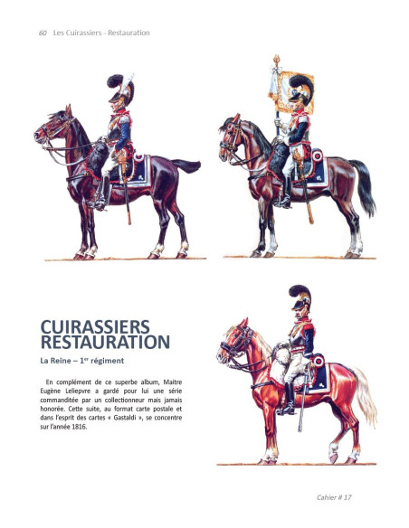 De Kurassiers onder de Restauratie 1815-1830 - Carnet de la Compagnie d'Elite