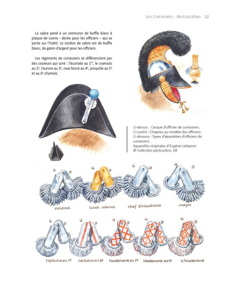 The Cuirassiers under the Restoration 1815-1830 - Carnet de la Compagnie d'Elite