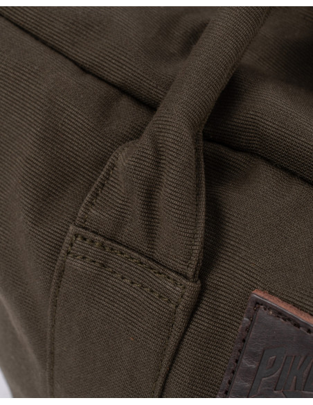 Tas 1965 D-Bag Medium Waxed Khaki - Pike Brothers