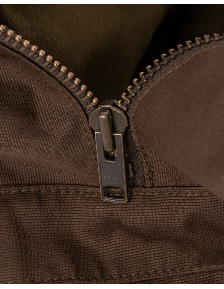 Tas 1965 D-Bag Medium Waxed Khaki - Pike Brothers