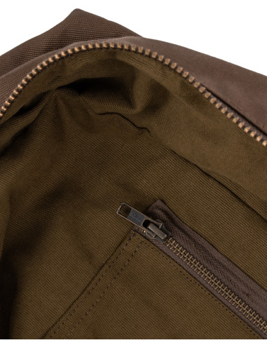 1965 D-Bag Medium Waxed Khaki - Pike Brothers