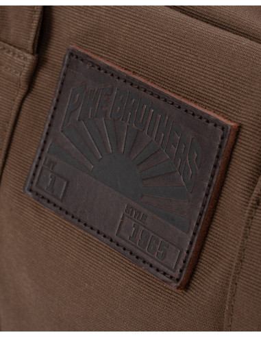 Tas 1965 D-Bag Medium Waxed Khaki - Pike Brothers
