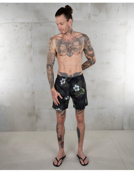 1961 Surf Short Entrega Black - Pike Brothers