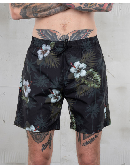 Zwembroek 1961 Surf Short Entrega Black - Pike Brothers