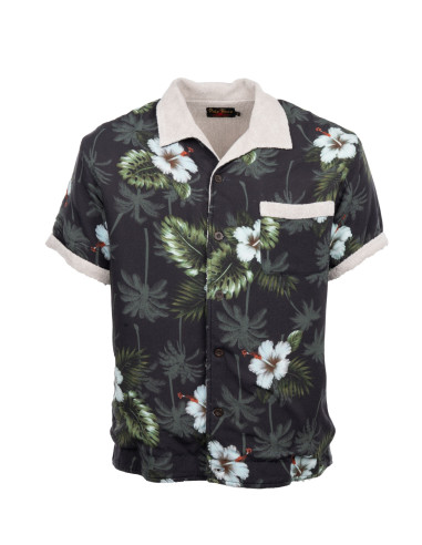 Hemd 1961 Cabana Shirt Entrega Black - Pike...