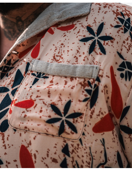 1961 Cabana Shirt Entrega Orange - Pike Brothers