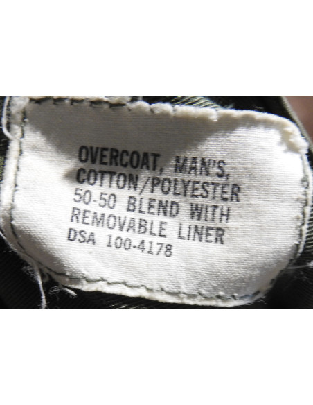 Imperméable Militaire US Vietnam - US Overcoat Militaria - 2ème Main