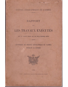 Report on Works Carried Out from 1 August 1914 to 31...