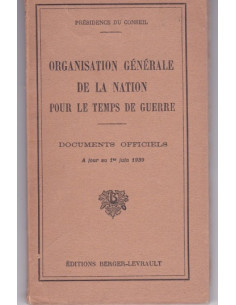 Allgemeine Organisation der Nation für die Kriegszeit –...