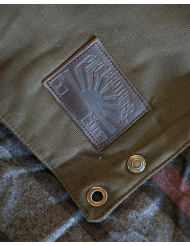 1965 Waxed Olive Survival Blanket - Pike Brothers