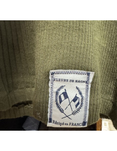 Trägershirt Gileton du Pegriot Khaki, Rippbündchen Khaki... 2