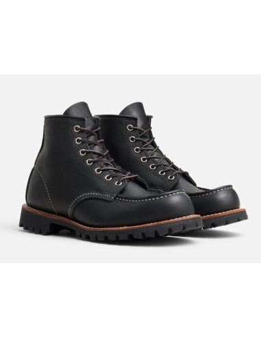 Stiefeletten 2949 Roughneck Moc Toe Black Oil...