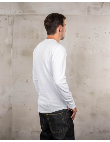 Camiseta 1927 Henley Shirt Long Sleeve Pure...
