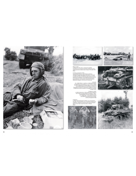 1944, AMERICAN ARMOUR - From Normandy to Mons