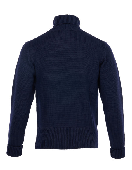 Rollkragenpullover dunkelblau - 1923 Turtle Neck Dark Navy Pike Brothers