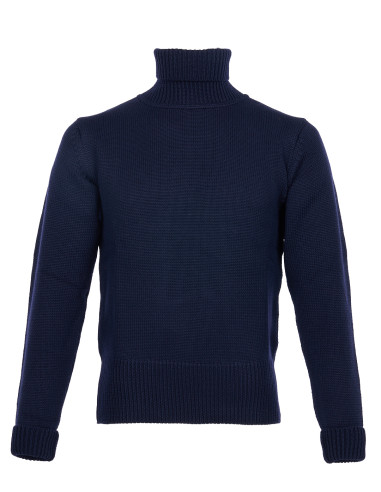 Dark navy turtleneck sweater - 1923 Turtle Neck...