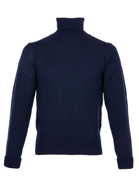 Rollkragenpullover dunkelblau - 1923 Turtle Neck Dark Navy Pike Brothers