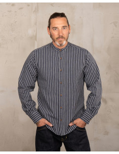 Hemd 1923 Buccanoy Shirt Beppu Blue – Pike Brothers