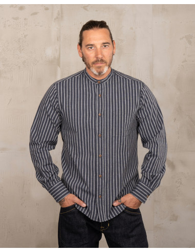 Hemd 1923 Buccanoy Shirt Beppu Blue – Pike...