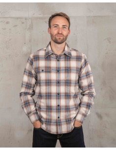 Hemd 1937 Roamer Shirt Stirling Brown - Pike Brothers