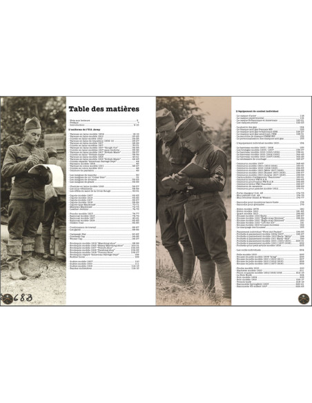 PERSHING'S BOYS - Uniformen en uitrusting van de Amerikaanse soldaat 1917-1918