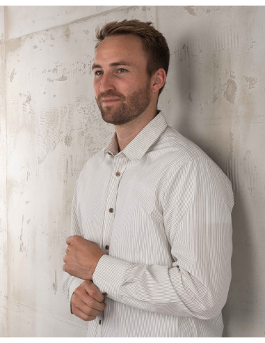 Chemise 1954 Oxford Shirt Kingston white - Pike...