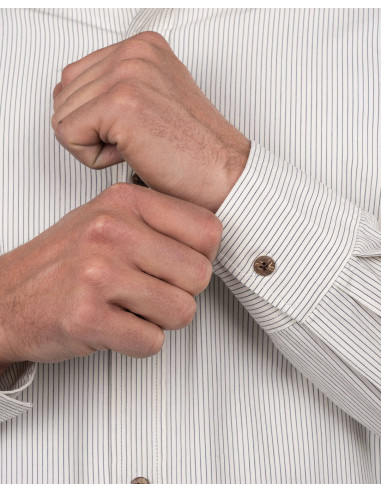 Chemise 1954 Oxford Shirt Kingston white - Pike...