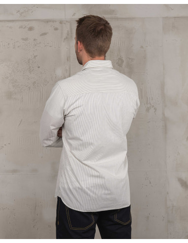 Chemise 1954 Oxford Shirt Kingston white - Pike...
