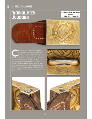 German Belt Buckles 1933-1945 Vol. 1 - Heer -...