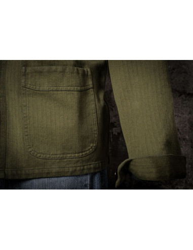 LE BOURGERON HBT Jacket - Fleurs de Bagne