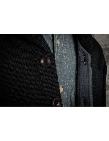 THE "L'ENFANT DU MALHEUR" CARDIGAN - Fleurs de...