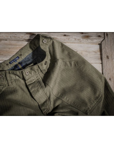 THE HBT CARGO TROUSERS - Fleurs de Bagne 2