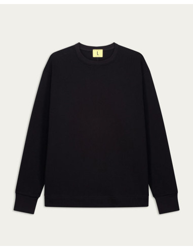 Pull Mailles Fines Vahé Noir - Nitto Kitwear Inc.